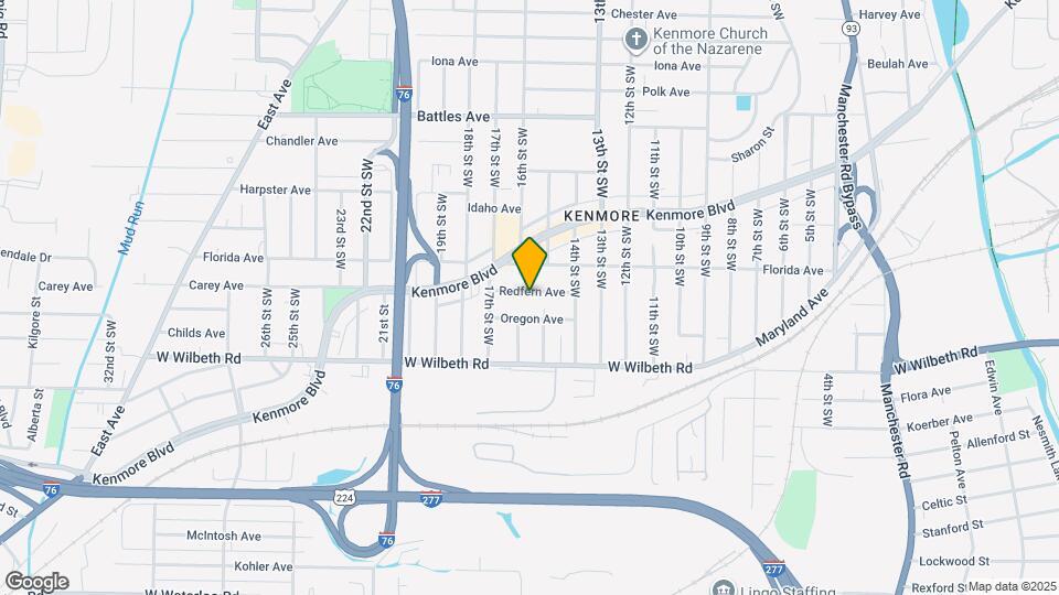 920 Redfern Ave Map and Location Details