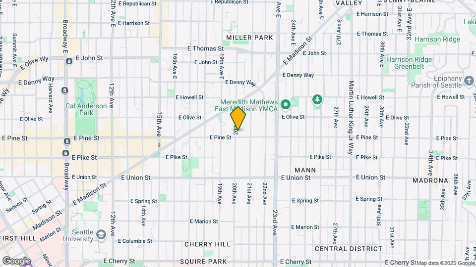 1602-1608 20th Ave Map and Location Details