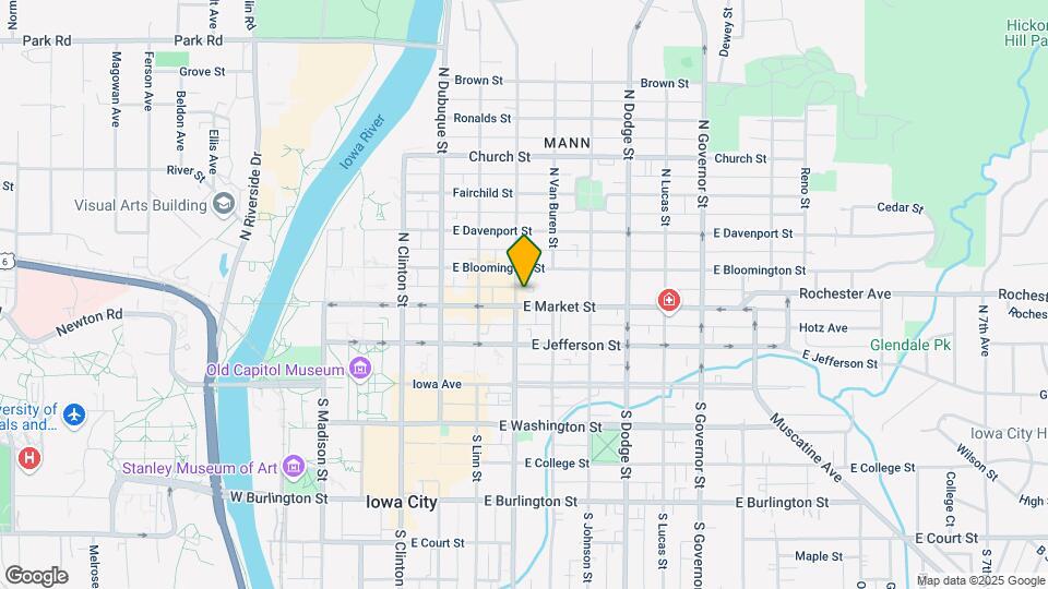 210 N Gilbert St Map and Location Details