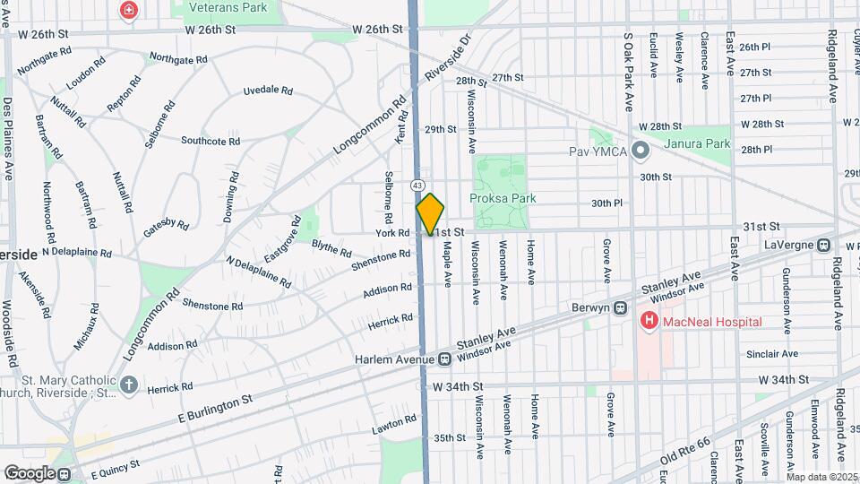 3103-3107 Harlem Ave Mapa y Detalles de la Ubicación