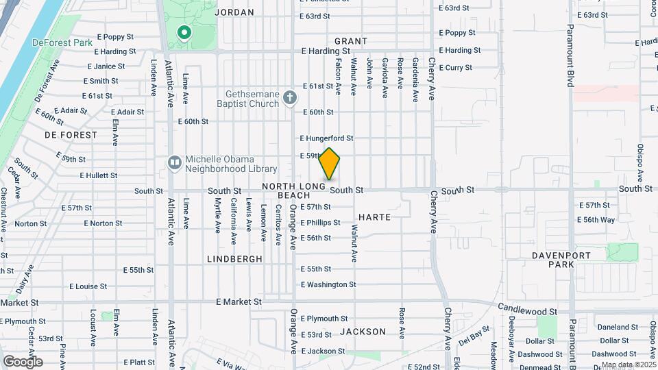 1409-1413 E South St Map and Location Details