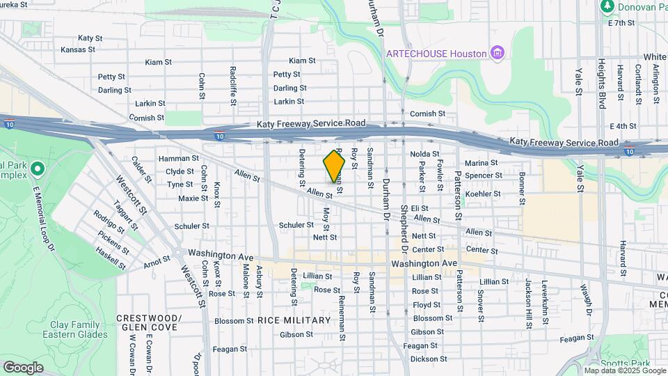5213 Eigel St Map and Location Details