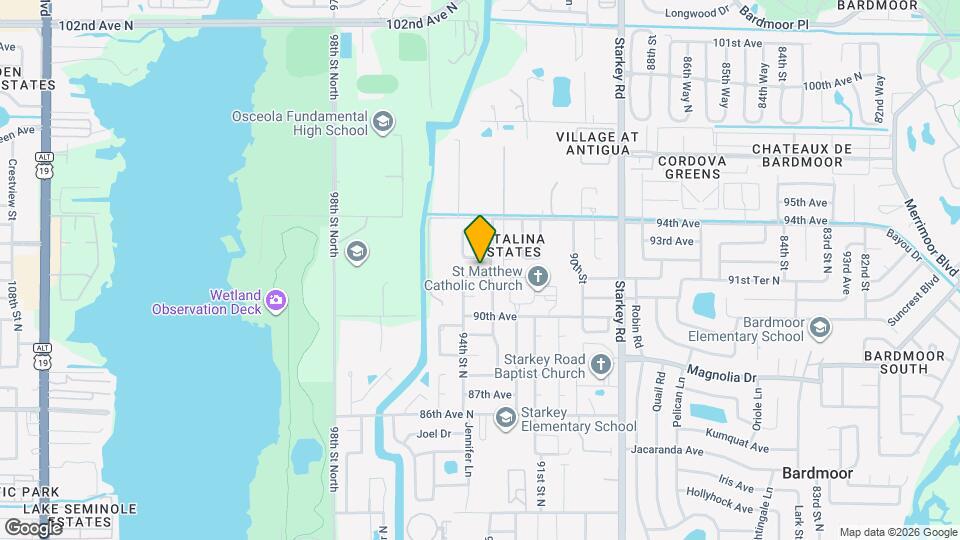 9319 91st Terrace Map and Location Details