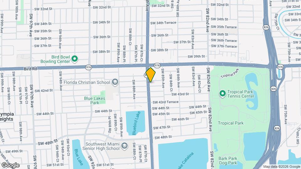 4175 SW 87th Ave Map and Location Details