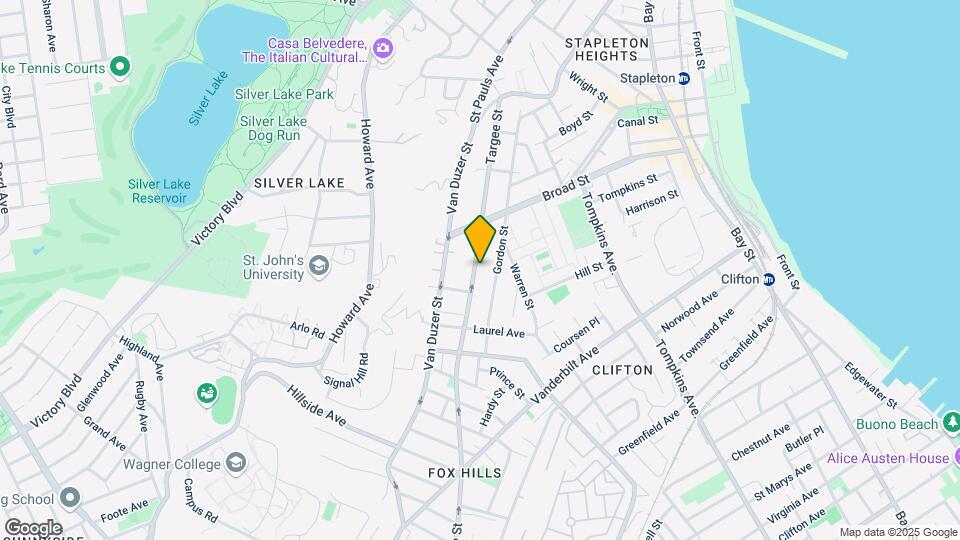 219 A Targee St Map and Location Details