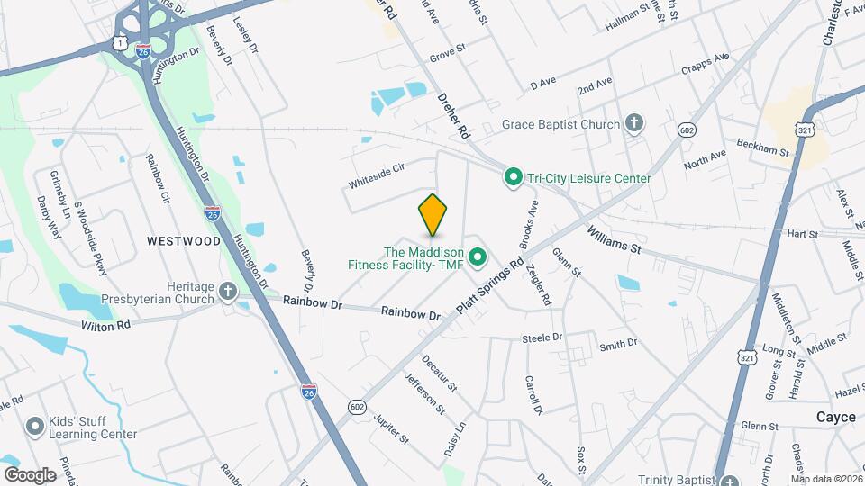 641 Brooks Ave Map and Location Details