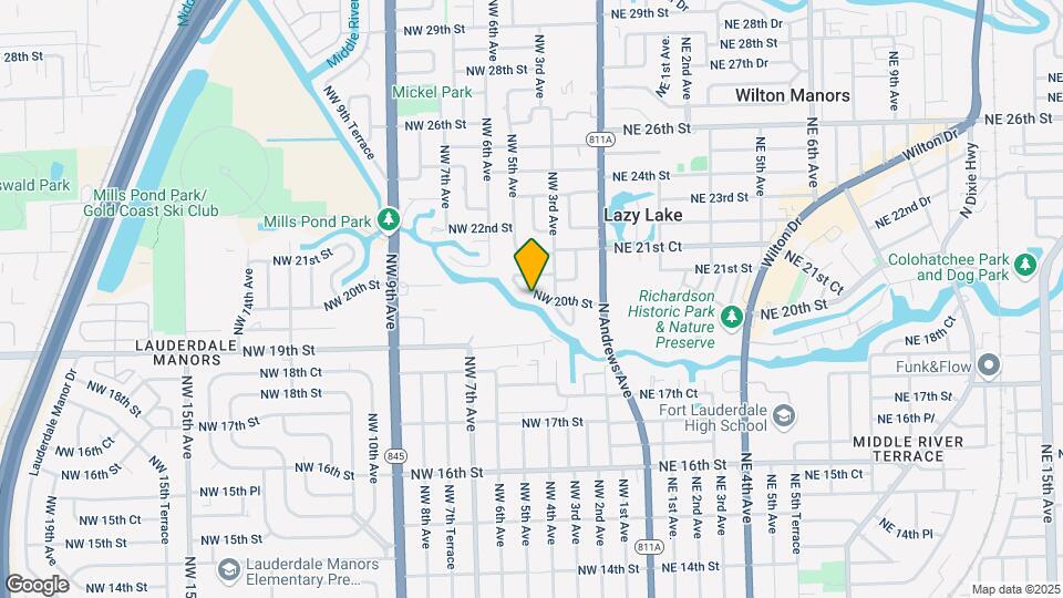 400 NW 20th St Mapa y Detalles de la Ubicación