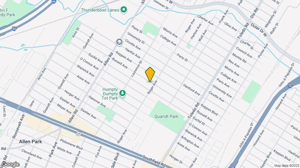 14821 Russell Ave Map and Location Details