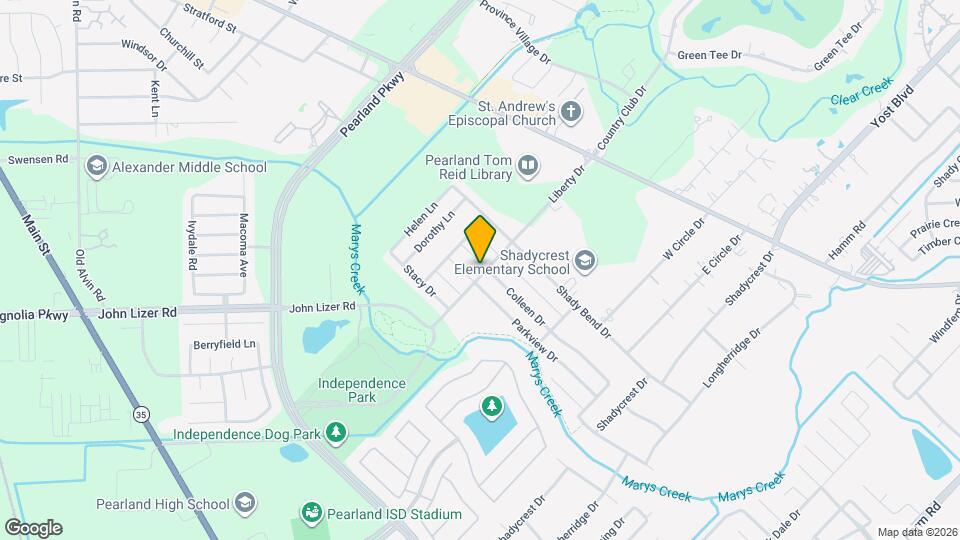 2502 Colleen Dr Map and Location Details