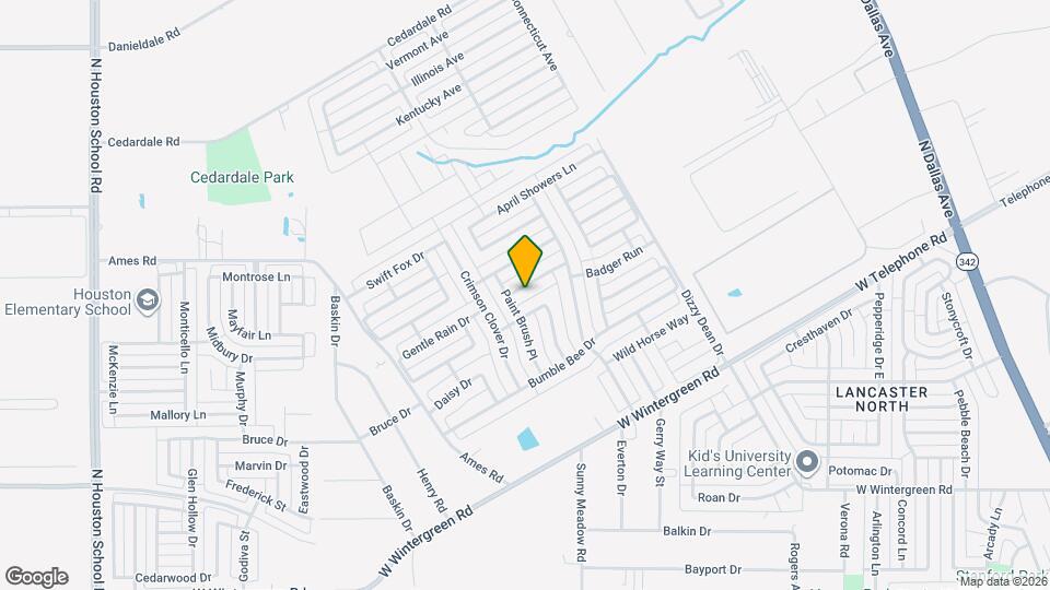 1244 Flower Ridge Dr Map and Location Details