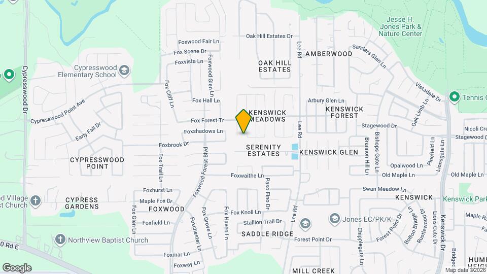 21111 Sprouse Cir Map and Location Details