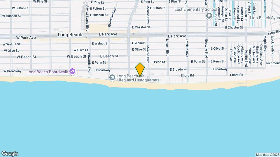 250 Shore Rd Map and Location Details