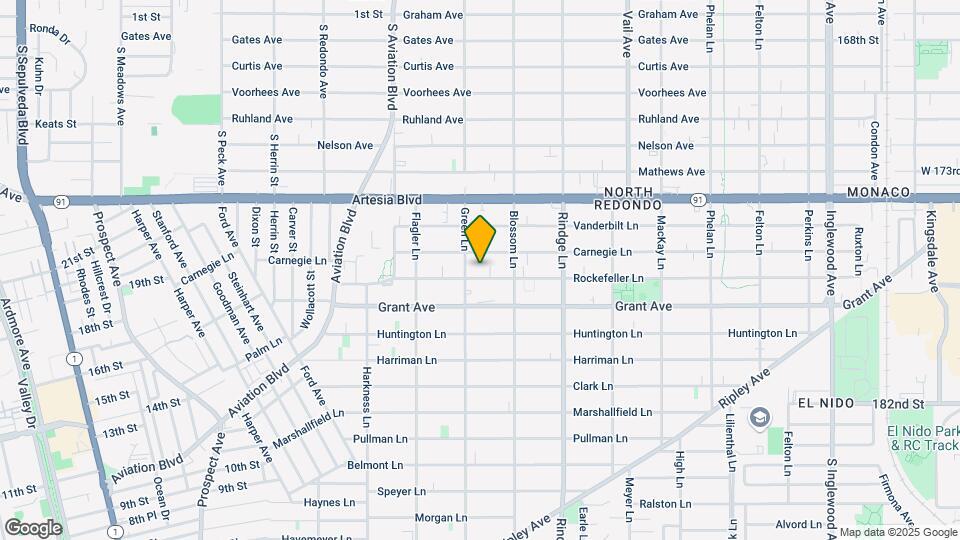 2007 Rockefeller Ln Map and Location Details