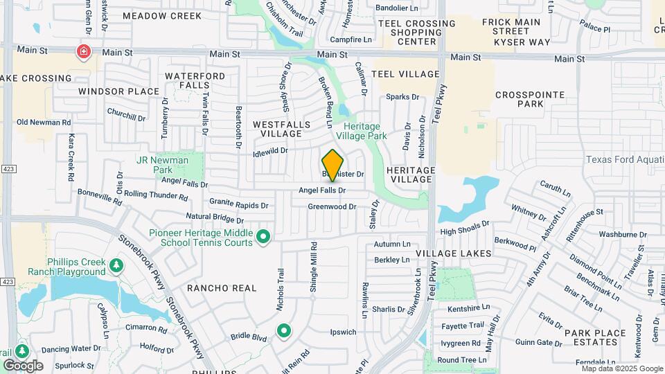 2338 Angel Falls Dr Map and Location Details