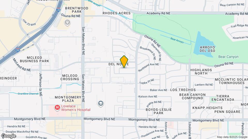 6008 Kingston Ave NE Map and Location Details