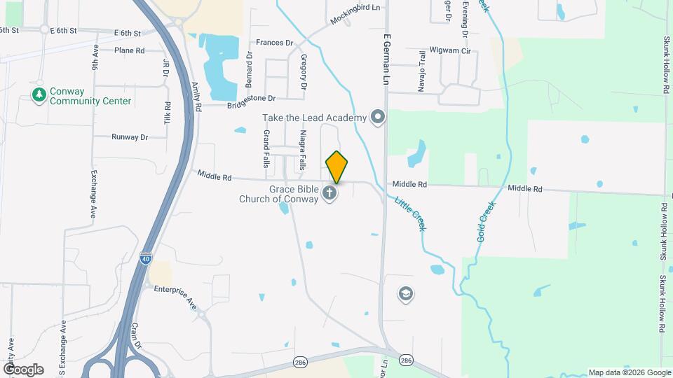 Oak Grove Commons Map and Location Details