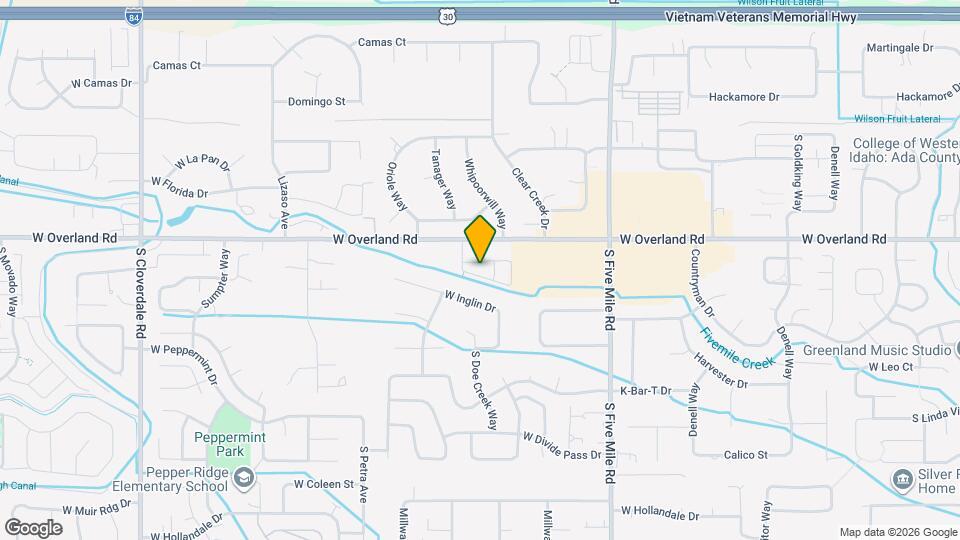 11037 W Crestwater St Map and Location Details