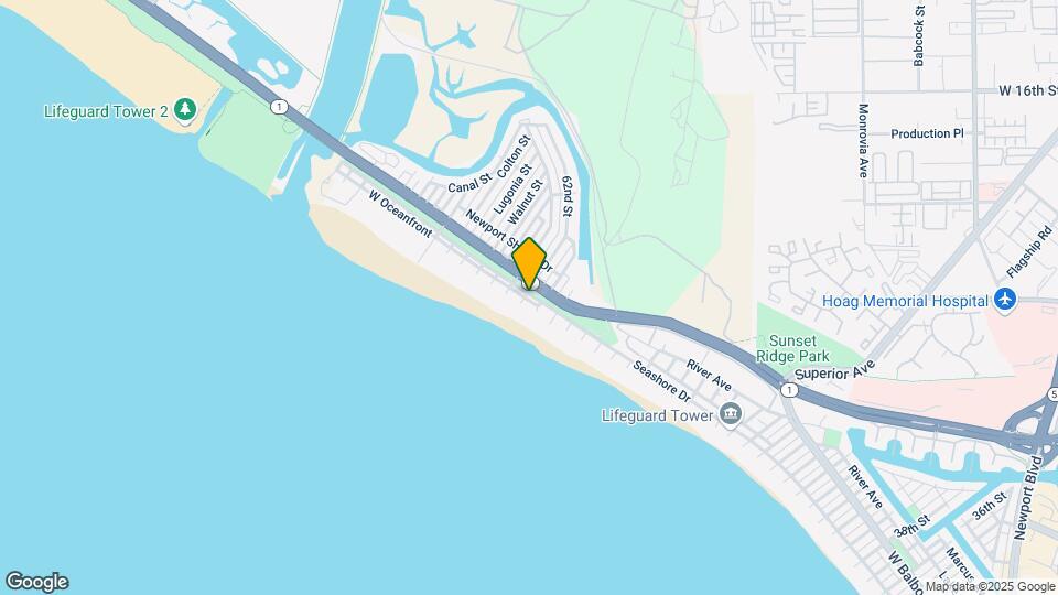 6111 Seashore Dr Map and Location Details