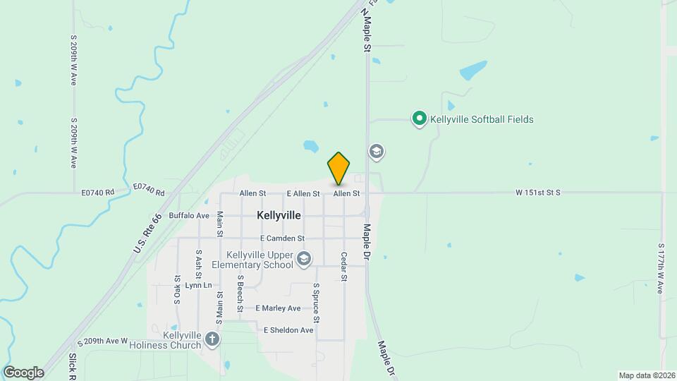 537 E Allen St Map and Location Details