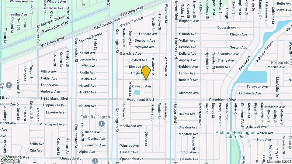 21287 Hawthorne Ave Map and Location Details