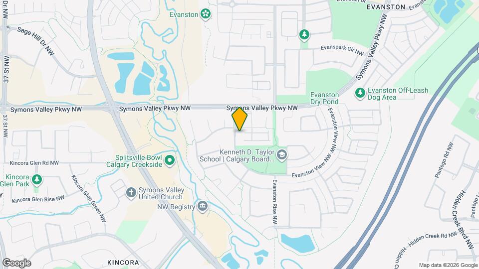 120 Evanston View NW Map and Location Details