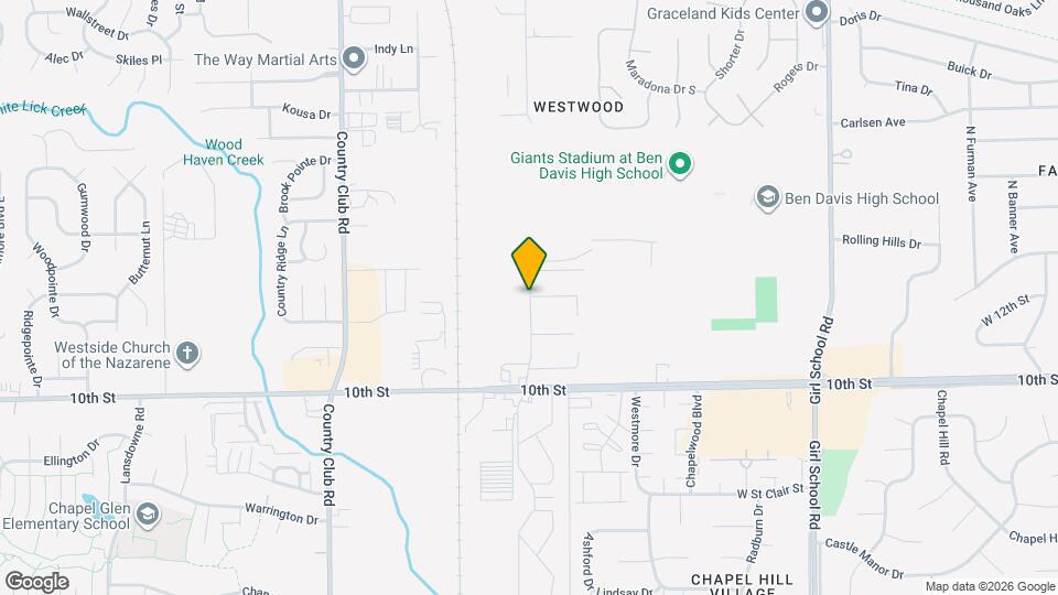 WestPark Townhomes Map and Location Details