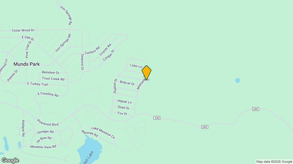 17415 Mustang Rd Map and Location Details