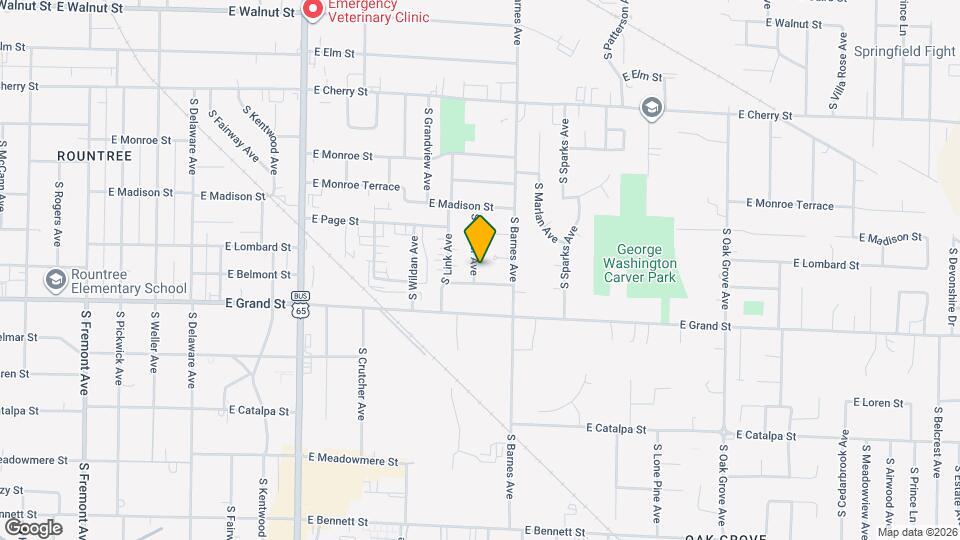 918 S Luster Ave Map and Location Details