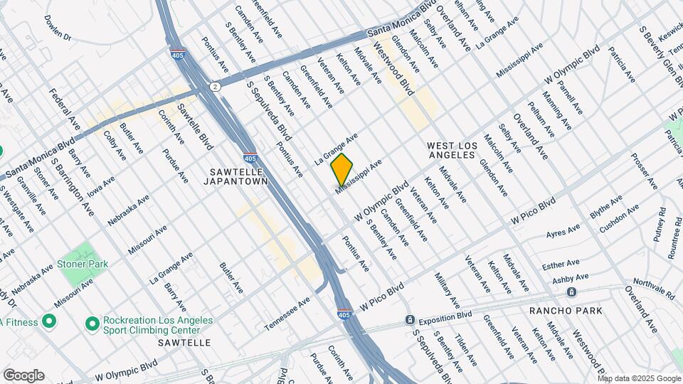 11060 Mississippi Ave Mapa y Detalles de la Ubicación