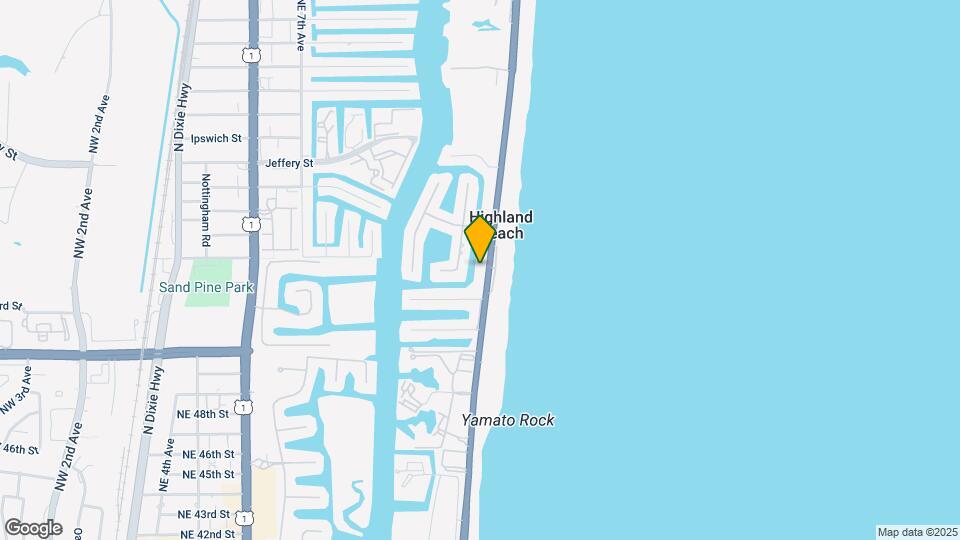 4400 S Ocean Blvd Map and Location Details