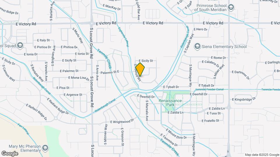 3862 S Firenze Wy Map and Location Details