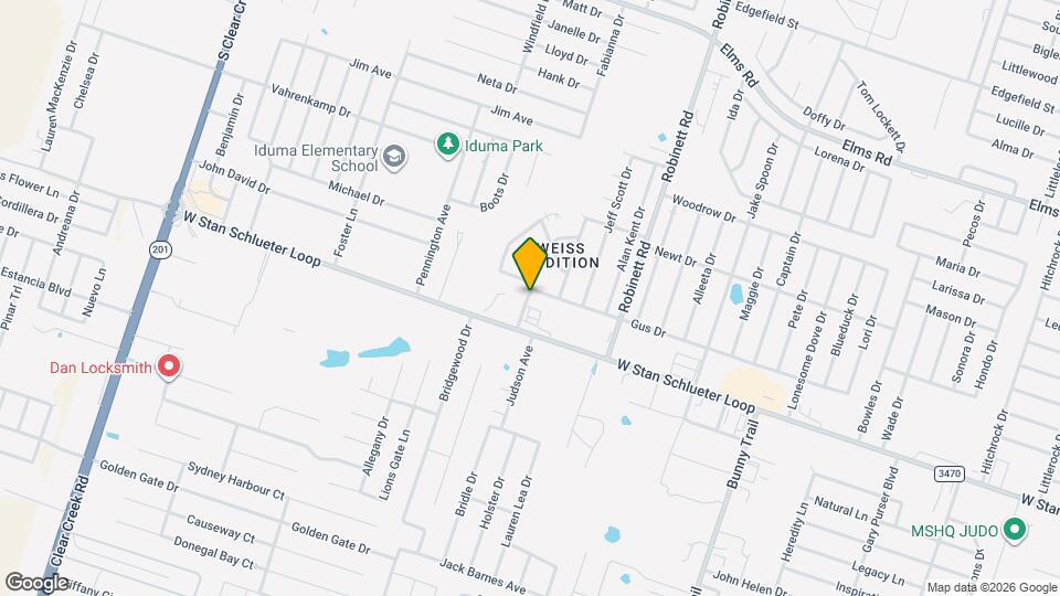 4106 Gus Dr Map and Location Details