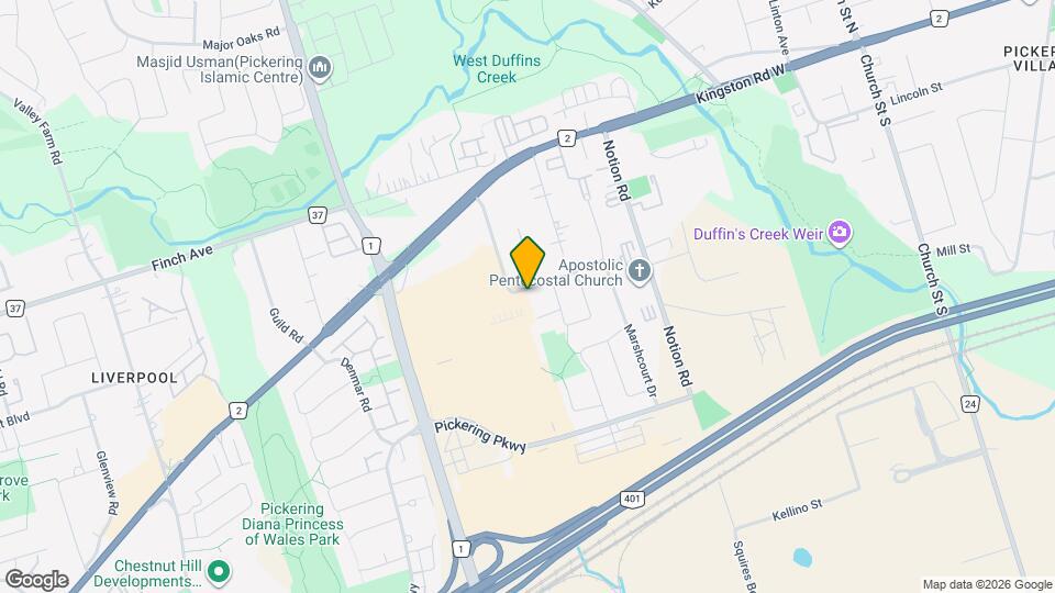 1861 Bainbridge Dr Map and Location Details