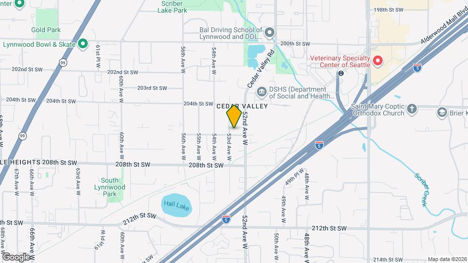 20523 53rd Ave W Mapa y Detalles de la Ubicación