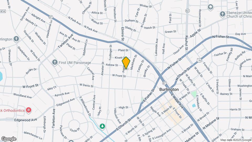 514 Peele St Map and Location Details