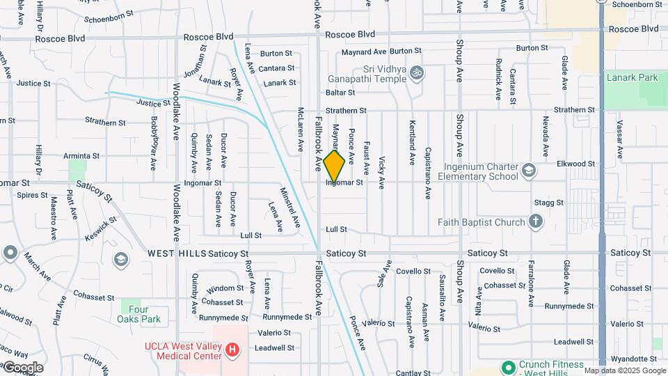 22726 Ingomar St Map and Location Details