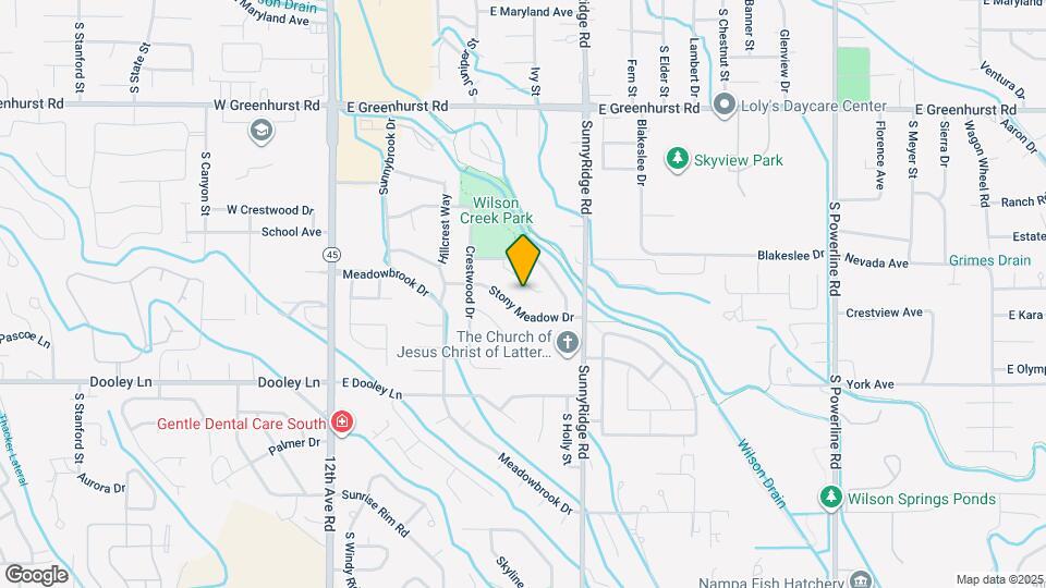 625 E French Creek Ct Map and Location Details