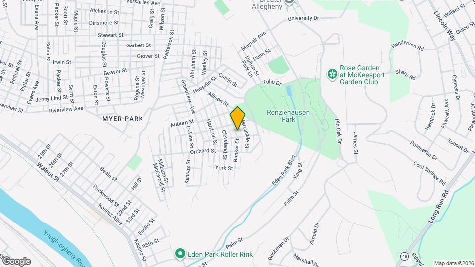 2419 Banker St Map and Location Details