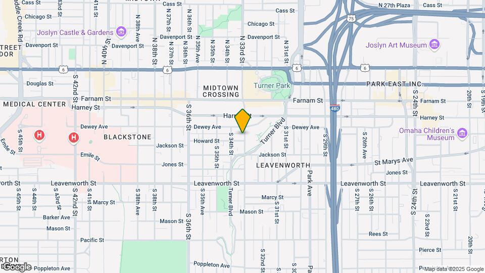 524 S 33rd St Map and Location Details