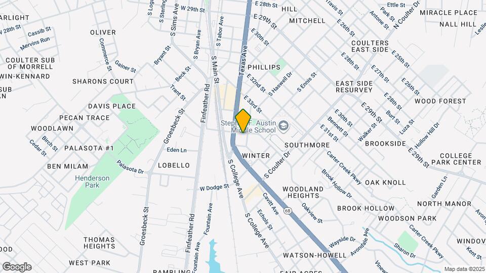 407 E Pease St Map and Location Details