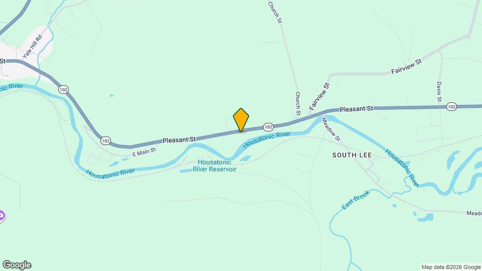 1535 Pleasant St, Unit 1535 Pleasant Street South Lee Ma 01260 Mapa y Detalles de la Ubicación