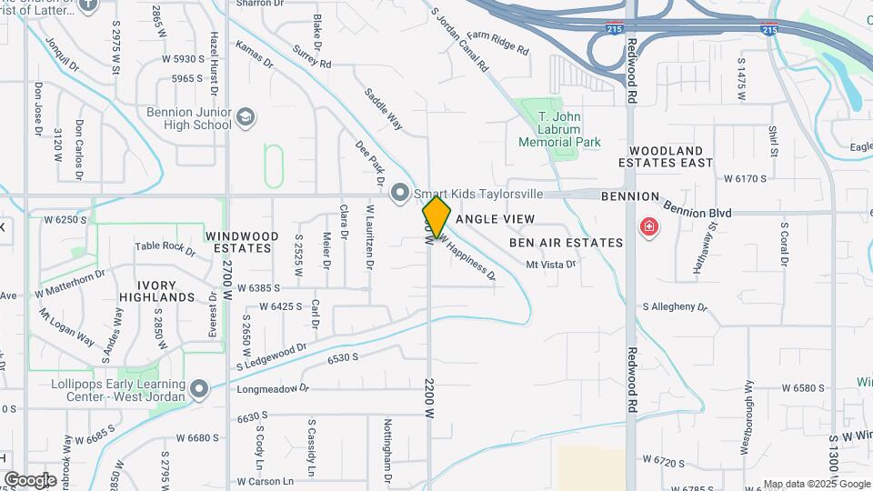 6289 2200 W Map and Location Details