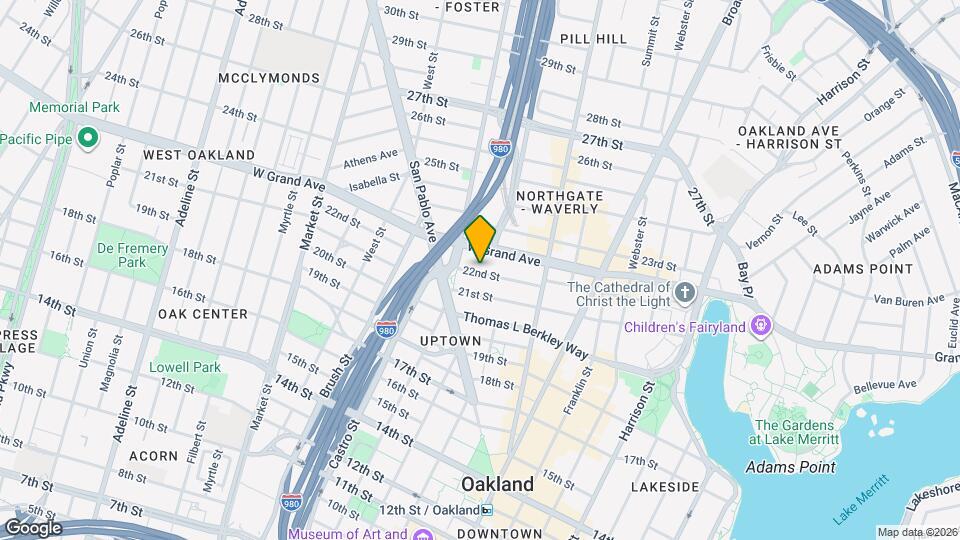 610 22nd St Map and Location Details