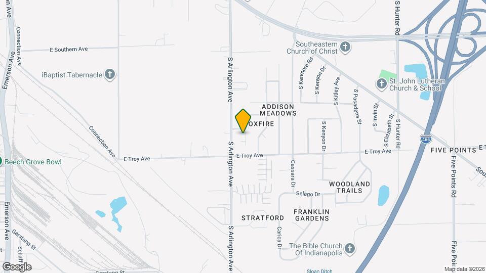 6032 Pennyworth Cir Mapa y Detalles de la Ubicación