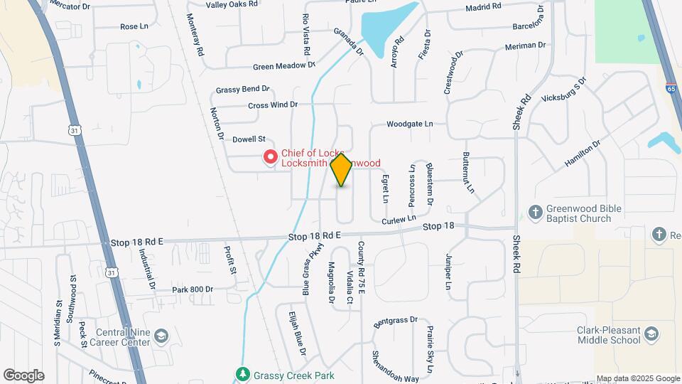 1457 Green Spring Way Map and Location Details