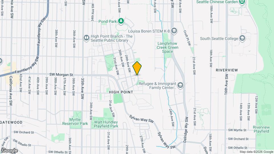 2801 SW Morgan St Map and Location Details