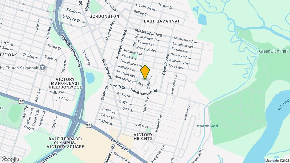 2149 Vermont Ave Map and Location Details