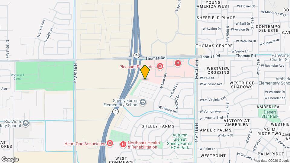 9454 W Virginia Ave Mapa y Detalles de la Ubicación