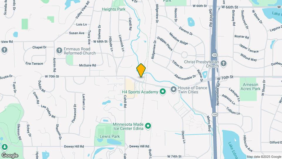 Edina Manor Apartments Map and Location Details