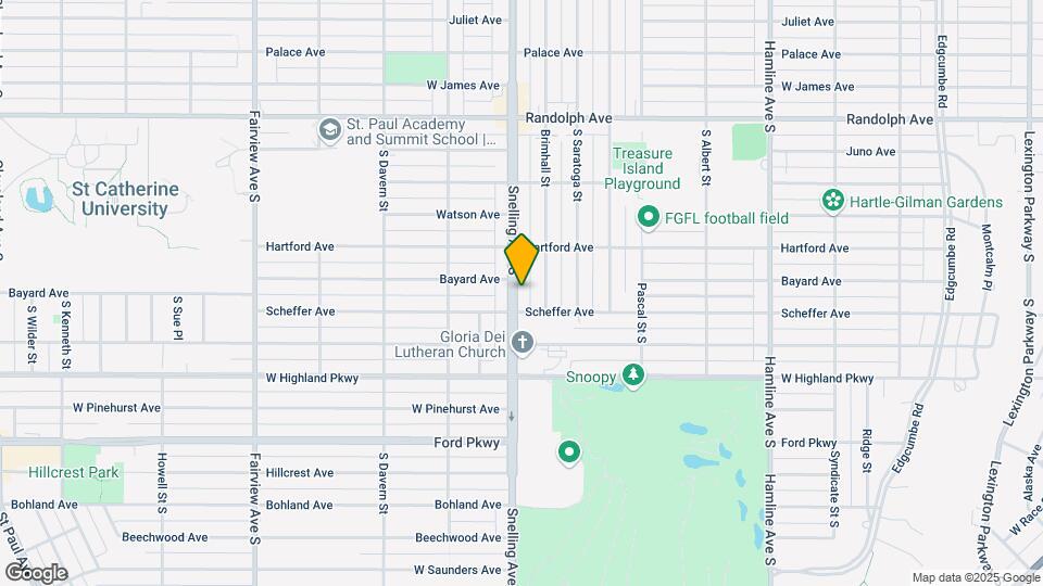 642 Snelling Ave S Map and Location Details